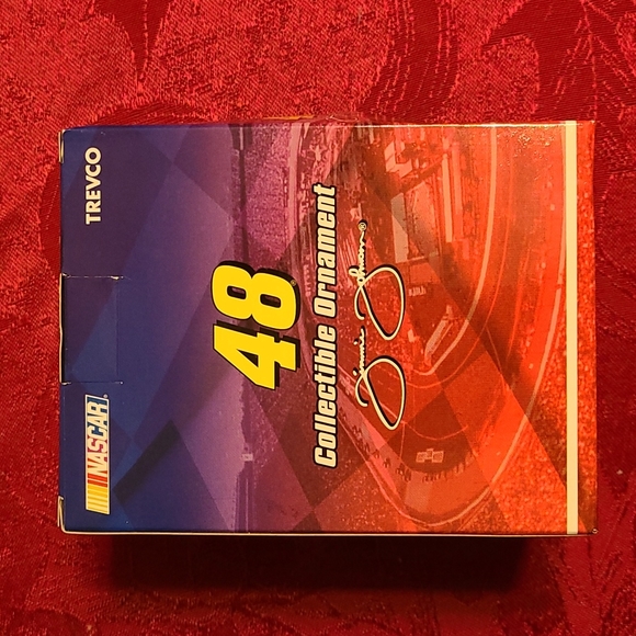 Jimmie Johnson NASCAR Trevco Christmas Ornament 2006 - Picture 4 of 8
